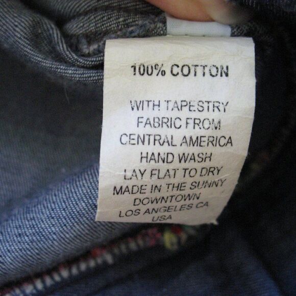 Jen’s Pirate Booty Chambray Top Shacket - Picture 10 of 10